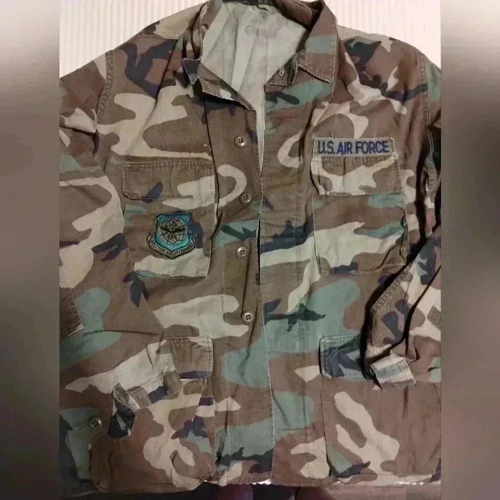 Planet Blue Woodland Camouflage small jacket